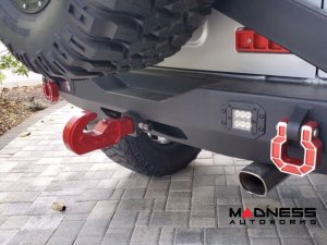 Ford Bronco Billet Recovery Hook - Royal Hitch Hook - Aluminum - Red